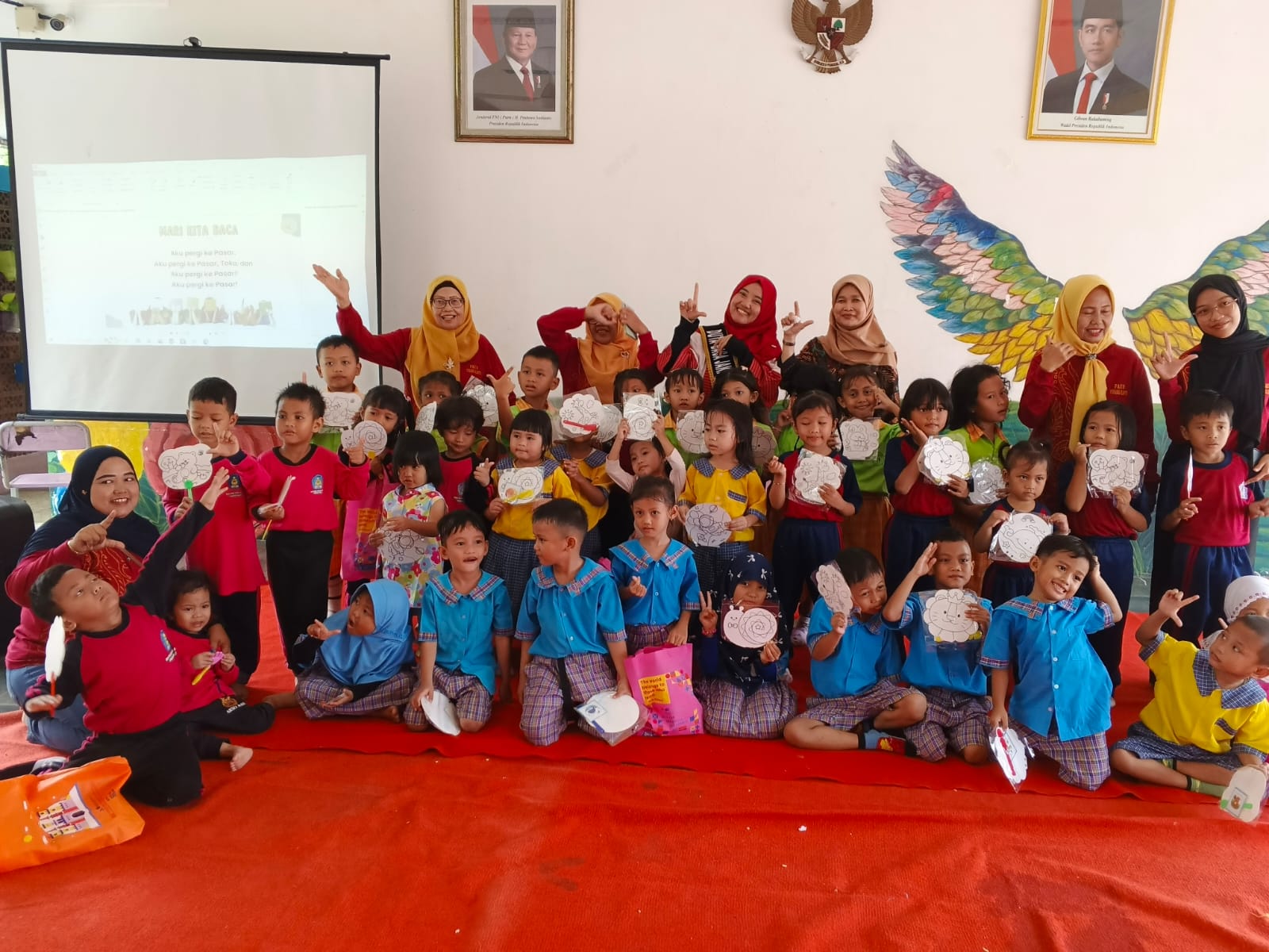 Belia (Bekal Literasi Ibu Dan Anak) Bersama Duta Baca Jakarta Timur Di RPTRA Kampung Pulo Asri